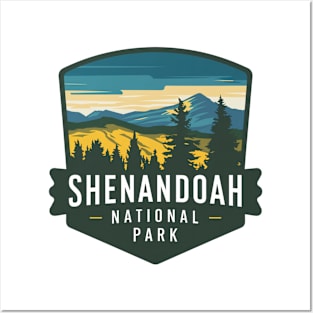 Shenandoah National Park Virginia State Posters and Art